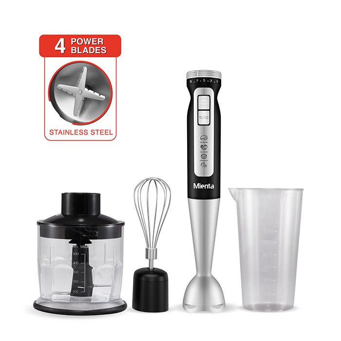 هاند بلندر بالم ("Meanta" Turbo Plus, White - HB111438A