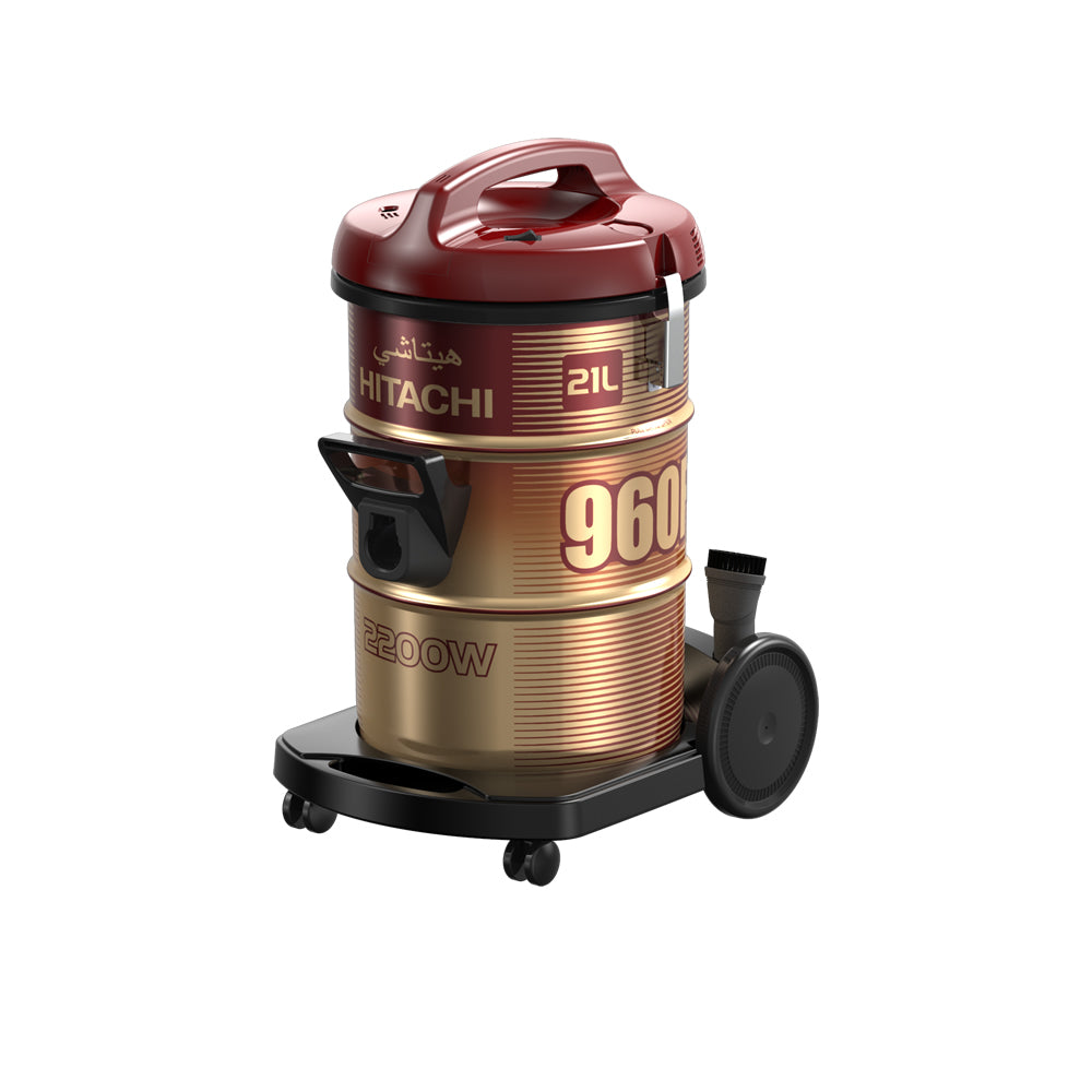 مكنسة برميل هيتاشي ، احمر - CV-960F SS220 WR