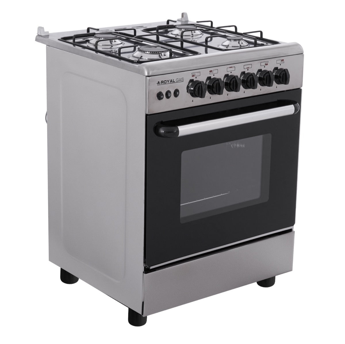 بوتاجاز غاز رويال SP60ESS ، عدد 4 شعلة ، ستانلس ستيل