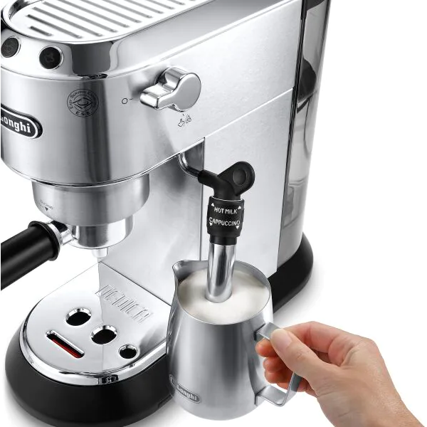 ماكينة اسبريسو ديلونجي ، سعة 1.1 لتر ، فضي - EC685.BK