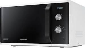 ميكروويف سولو سامسونج ديجيتال، 23 لتر، 800 وات، ابيض - MS23K3614AW/GY