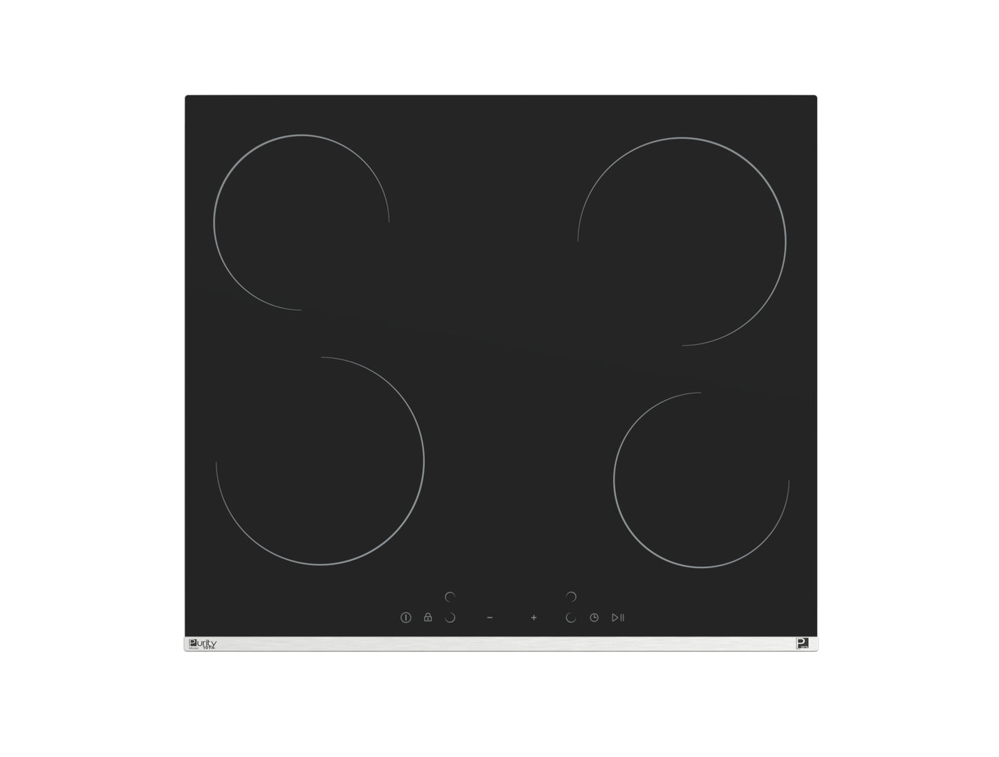 بيورتى مسطح 60سم كهرباء زجاج سيراميك 4 عين HPREE-V6050 – Electric Hob 4 Vitroceramic eyes