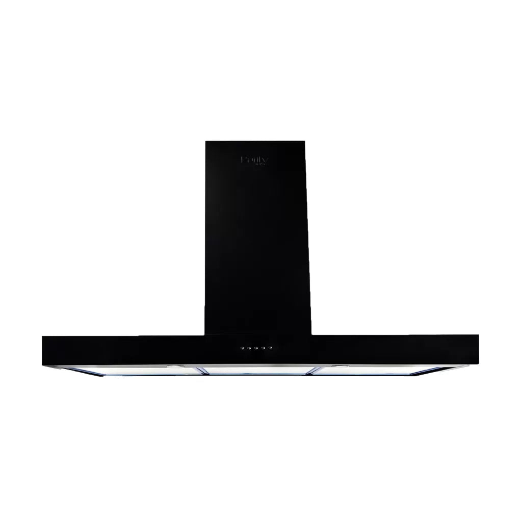 بيورتى شفاط60سم حرف Tاسود ديجيتال 850m3/hقوة الشفط FLATO PRO BL 60 CM