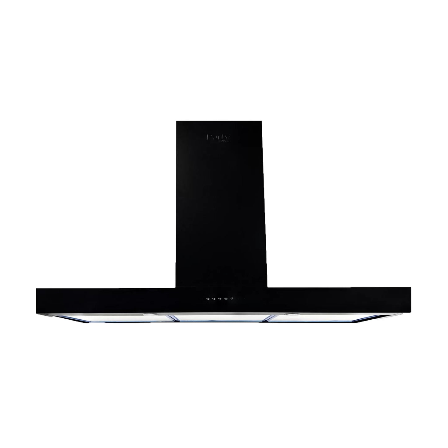 بيورتى شفاط 90سم حرف Tاسود ديجيتال 850m3/hقوة الشفط FLATO PRO BL 90 CM