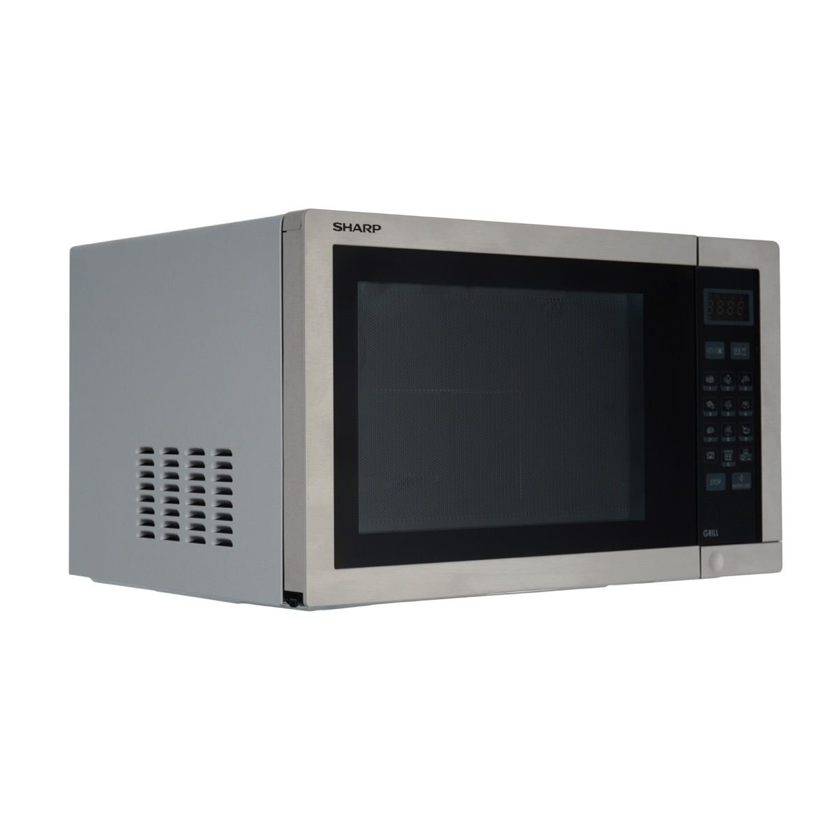 Sharp Digital Microwave with Grill, 34 Liter, 1000 Watt, Silver - R770ARST