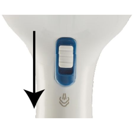 مكواة بخار عمودية ميانتا Speedy II ، 250 مل ، ابيض وازرق - GS42709A