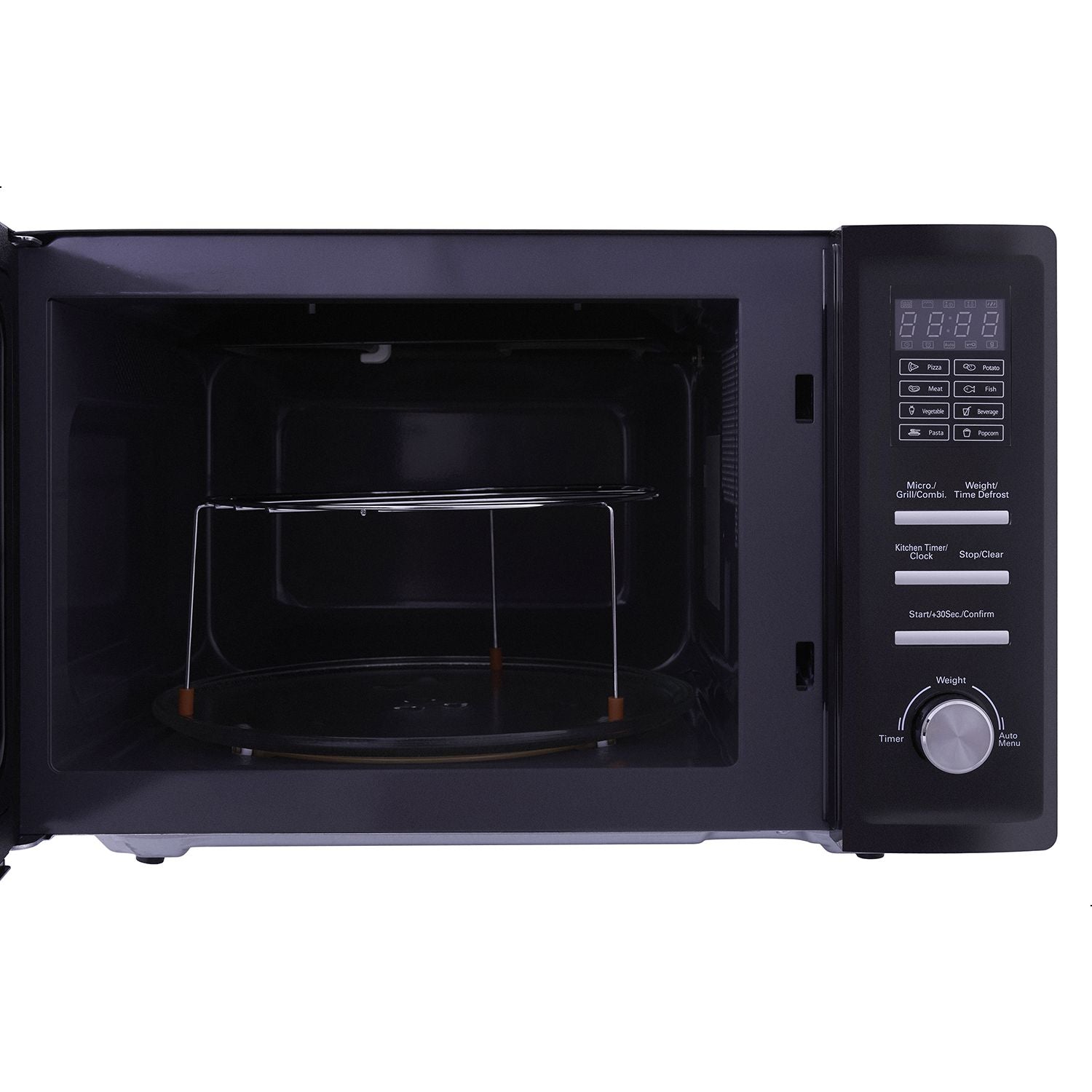 Microwave With Grill Tornado, 36 Liters, 1000 Watts, Black - MOM-C36BBE-BK