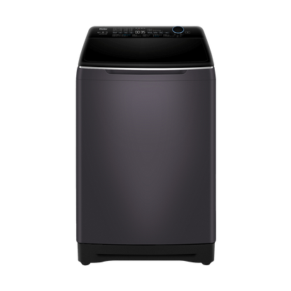 غسالة ملابس اوتوماتيك تحميل علوي انفيرتر هاير HWM130-B2178S8 ، سعة 13 كجم ، فضي غامق
