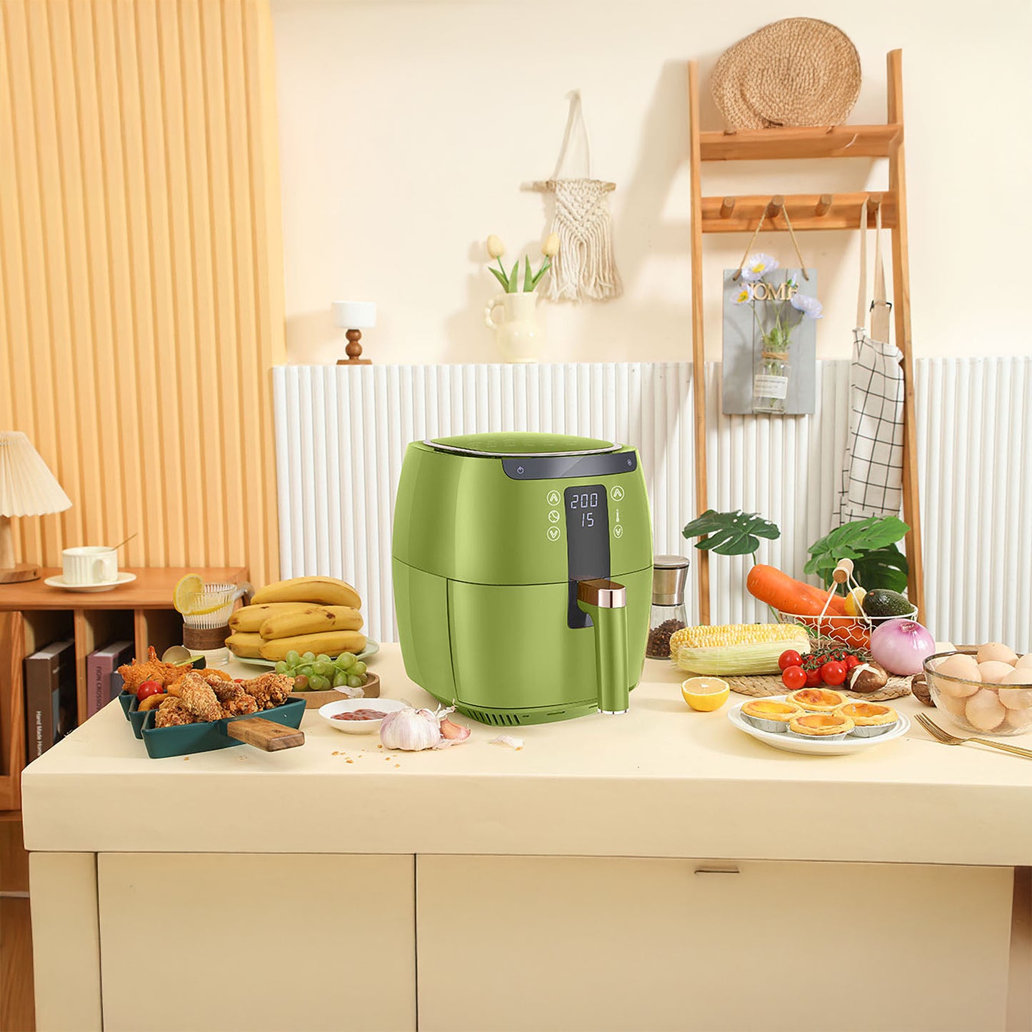 اير فراير سويس برو بلس ، سعة 7 لتر ، 1750 وات ، اخضر - SP-DAF7LG