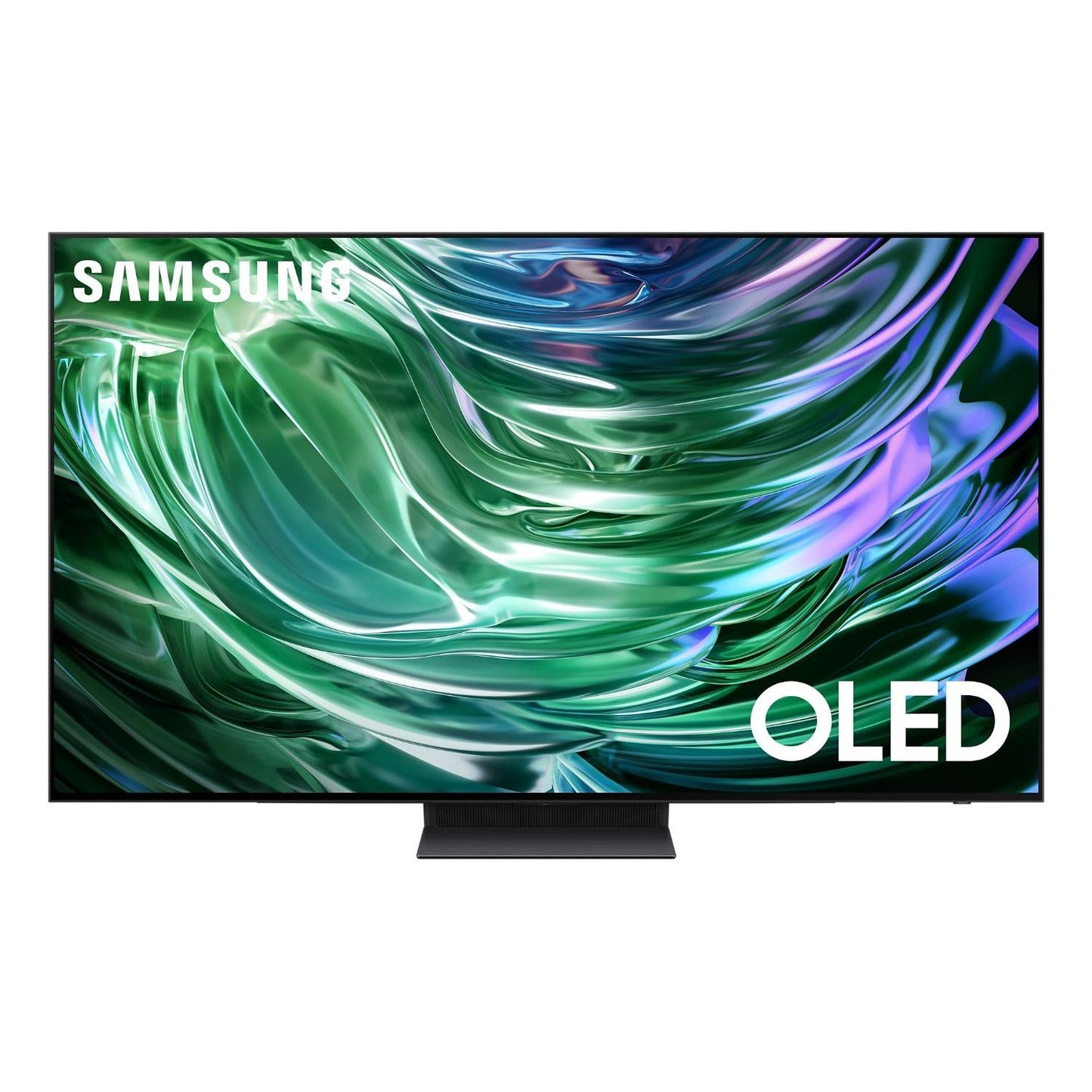 تلفزيون سمارت سامسونج ، مقاس 77 بوصة ، OLED ، دقة 4K UHD ، ببريسفر داخلي - QA77S90DAEXXY