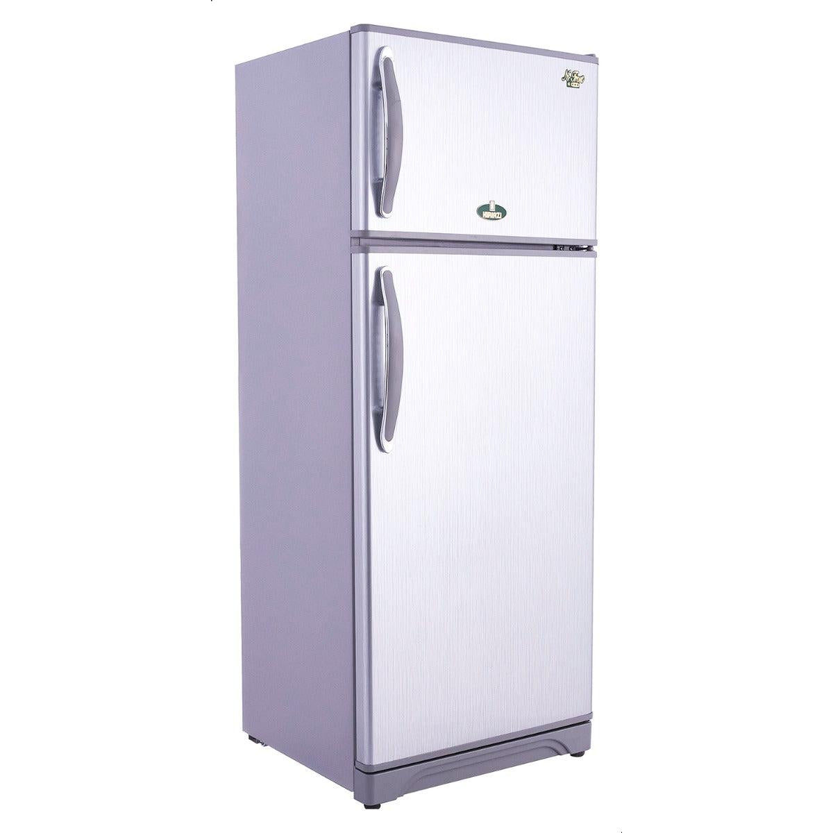 ثلاجة فريزر علوي كيريازي ، سعة 370 لتر ، نوفروست ، لا ، فضي - KH371NV/2
