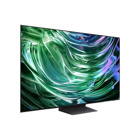 تلفزيون سمارت سامسونج ، مقاس 55 بوصة ، OLED ، دقة 4K UHD ، ببـريسفر داخلي - QA55S90DAWXXY