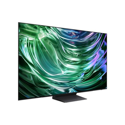 تلفزيون سمارت سامسونج ، مقاس 55 بوصة ، OLED ، دقة 4K UHD ، ببـريسفر داخلي - QA55S90DAWXXY