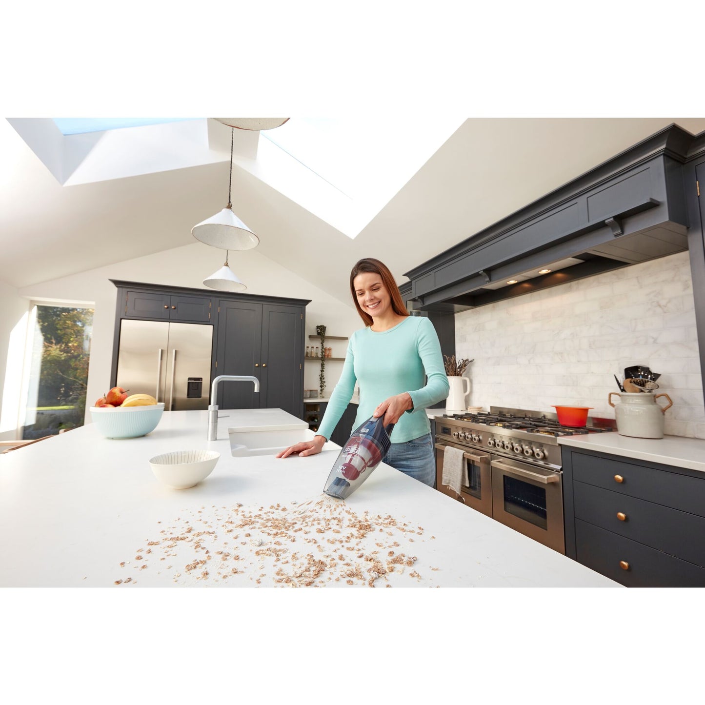 Black+Decker Cordless Vacuum Cleaner, Remade - SVB520JW-B5