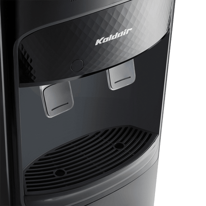 Koldair A Hot and Cold Water Dispenser, 2 Taps, Black