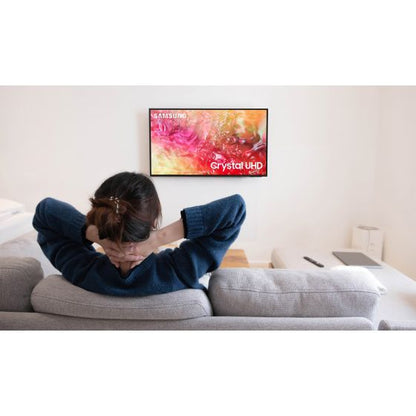 تلفزيون سمارت سامسونج ، مقاس 75 بوصة ، ليد ، دقة 4K UHD ، ببريسفر داخلي