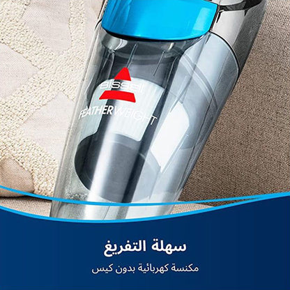 مكنسة عصا بيسيل فاذر ويت ، اسود وازرق - 2024E