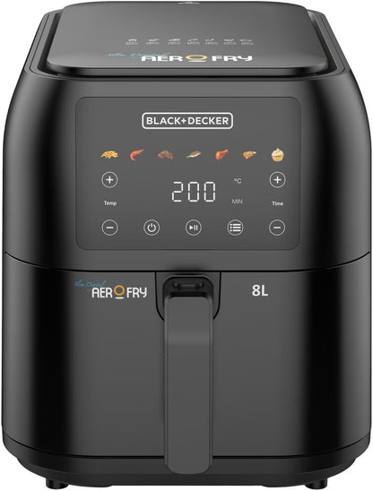 Black Decker Digital Air Fryer 8L 1700W SAF80-B5