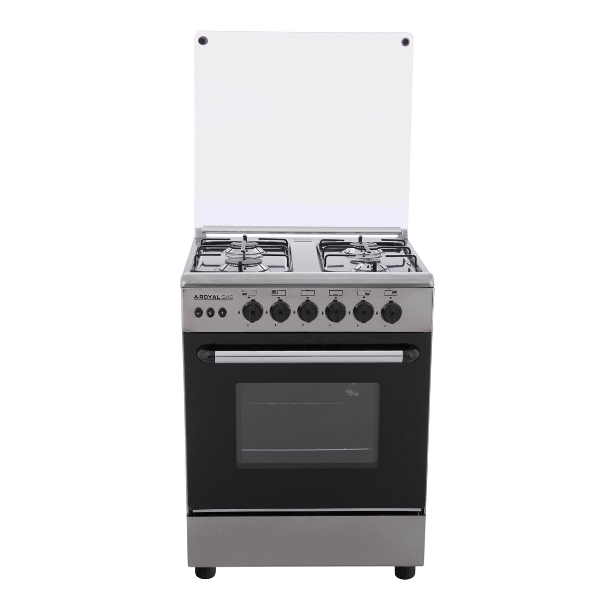 بوتاجاز غاز رويال SP60ESS ، عدد 4 شعلة ، ستانلس ستيل