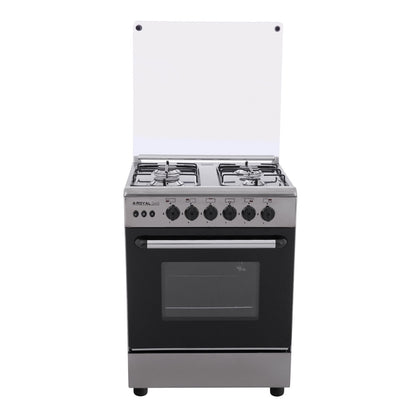 بوتاجاز غاز رويال SP60ESS ، عدد 4 شعلة ، ستانلس ستيل