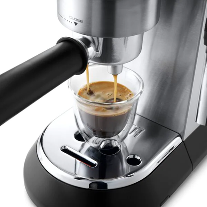 ماكينة اسبريسو ديلونجي ، سعة 1.1 لتر ، فضي - EC685.BK