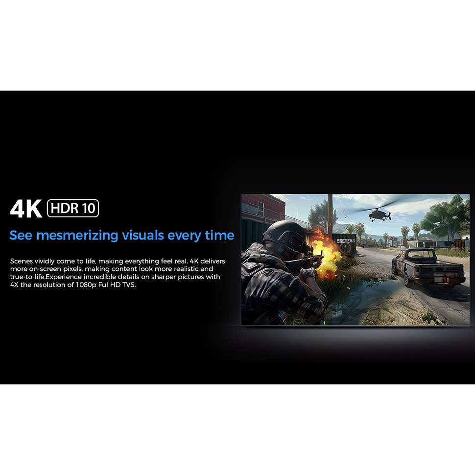تلفزيون سمارت هاير ، مقاس 65 بوصة ، QLED ، دقة 4K UHD ، ببريسفر داخلي - H65S80F