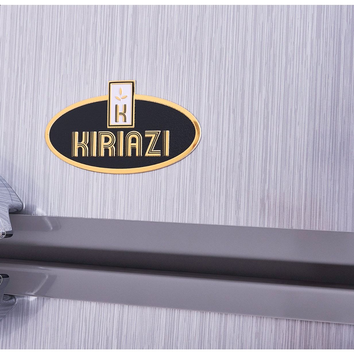 ثلاجة بفريزر علوي كيريازي KH370LN ، سعة 370 لتر ، نوفروست ، لا ، فضي