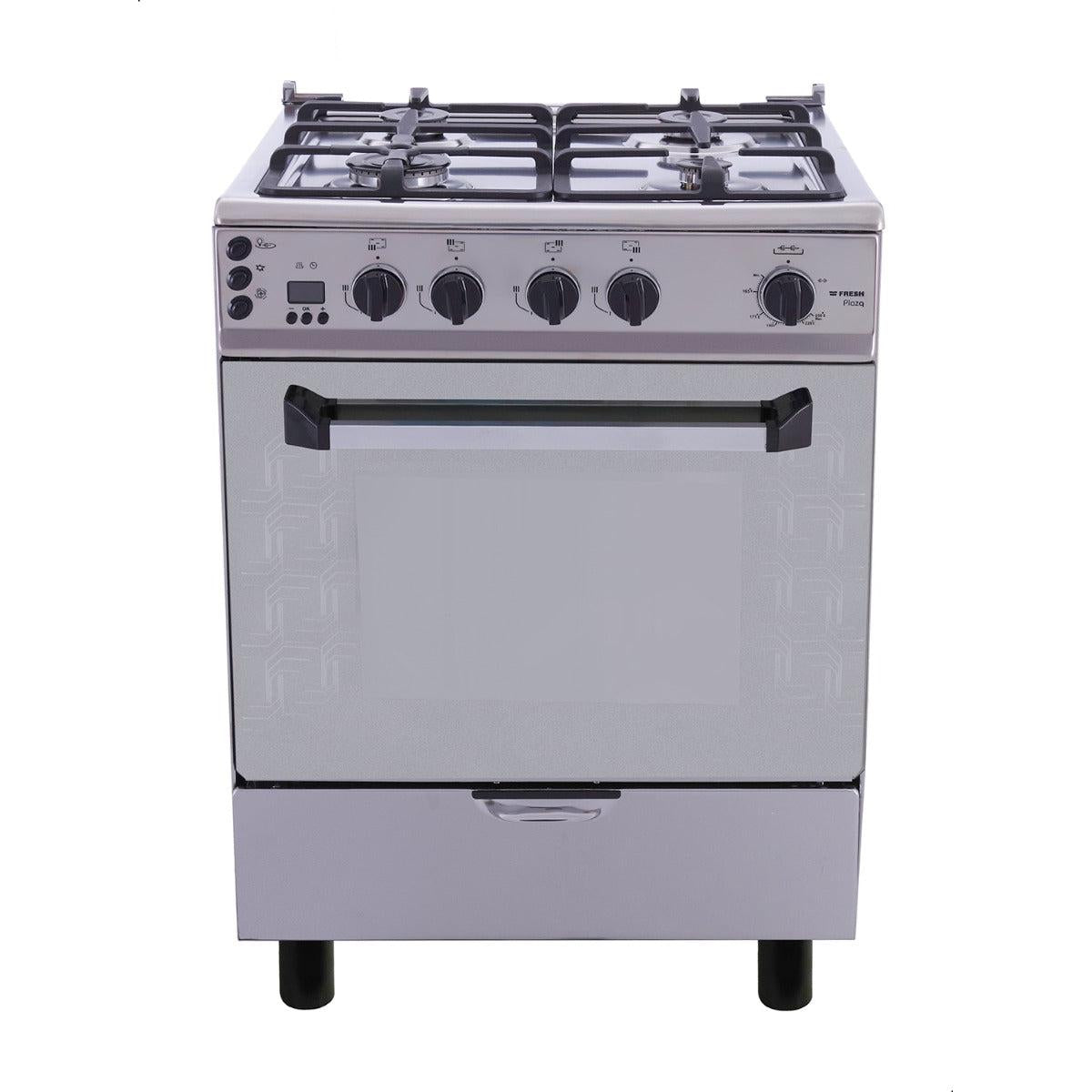 بوتجاز غاز فريش Plaza 3440 ، عدد 4 شعلة ، ستانلس ستيل - 3440