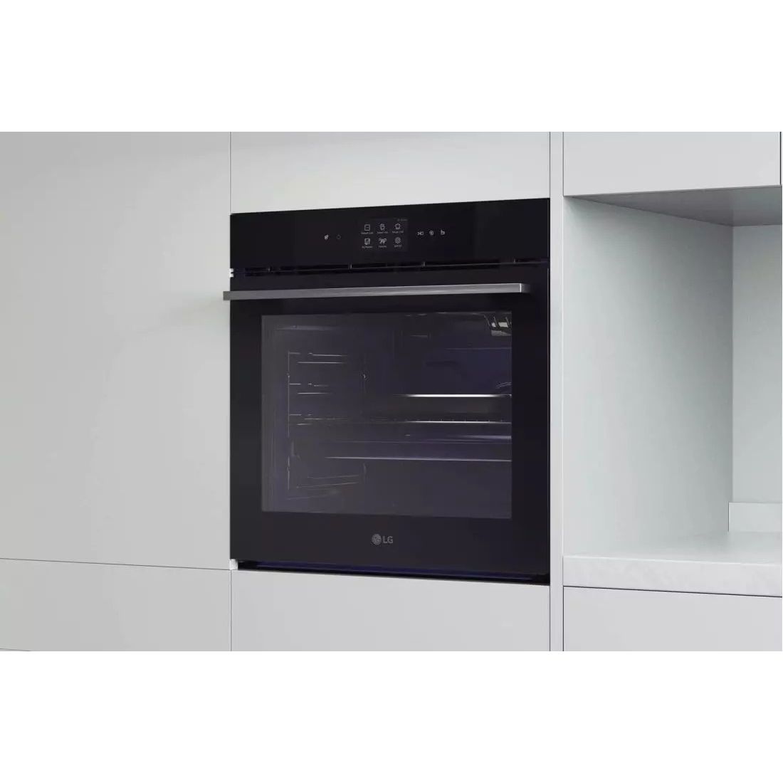 LG Built-In Electric Oven 60cm, 76 Liters, Black and Silver - WSED7667M.BBMZEEC