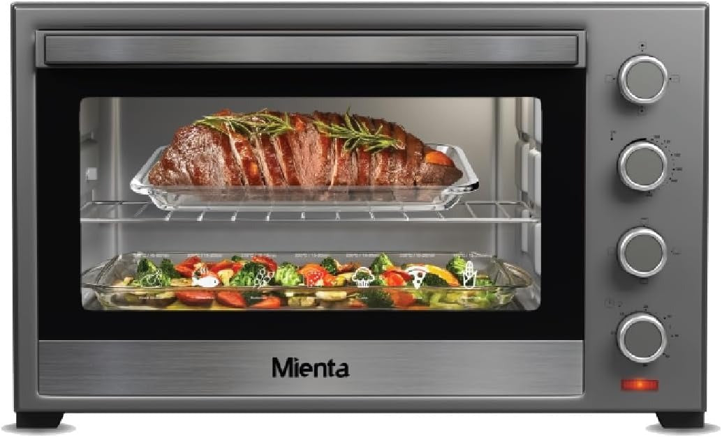 فرن ميانتا ، سعة 48 لتر ، 2000 واط ، فضي - OV301038A