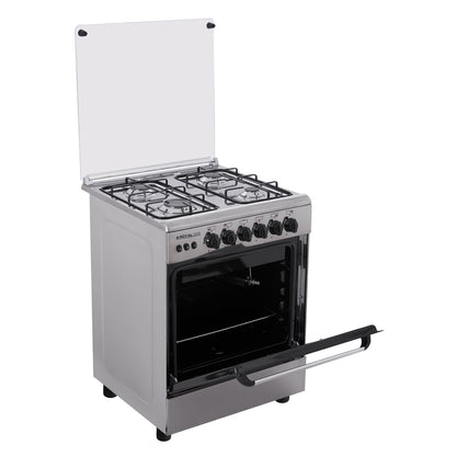 بوتاجاز غاز رويال SP60ESS ، عدد 4 شعلة ، ستانلس ستيل