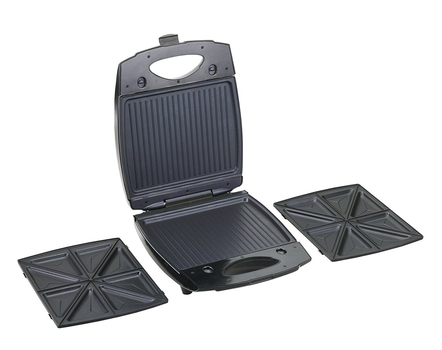 Black & Decker Sandwich Maker, 1400 Watt, Black - TS4080-B5