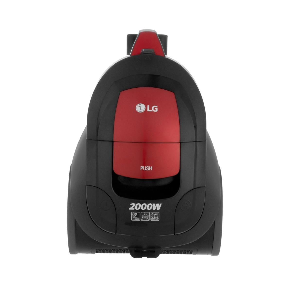 مكنسة كهربائية ال جي ، احمر - VC5420NNTR