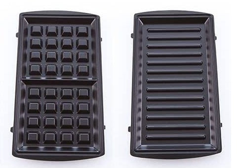 Sandwich Maker Mienta, 750 Watt, Black - SM27809A