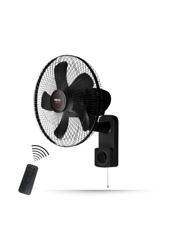 مروحة حائط ميانتا ، مقاس 18 بوصة ، أسود - WF50438A