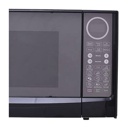 جالanz, سعة 38 لتر, 1000 وات, اسود - D100N38ATP-SS