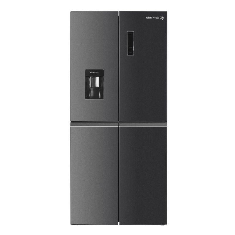 ثلاجة بفريزر علوي يونيون اير MAX Signature ، سعة 420 لتر ، نوفروست ، لا ، اسود - URN500LBG1ADTHRBSM