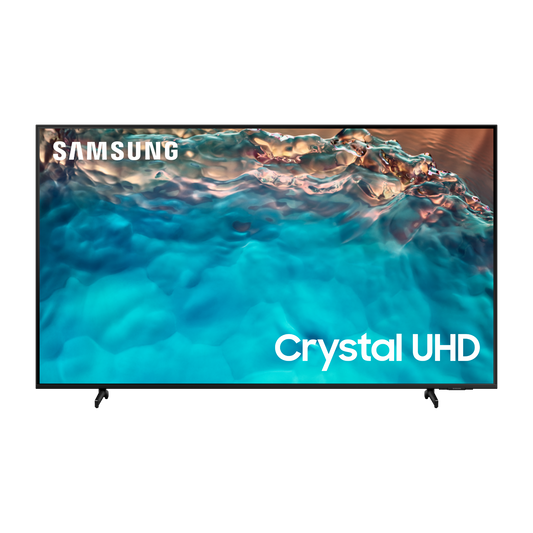 تلفزيون سمارت سامسونج ، مقاس 65 بوصة ، ليد ، دقة 4K UHD ، ببسيسفر داخلي