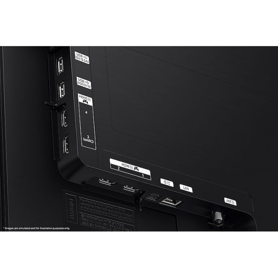 تلفزيون سمارت سامسونج ، مقاس 55 بوصة ، OLED ، دقة 4K UHD ، ببـريسفر داخلي - QA55S90DAWXXY