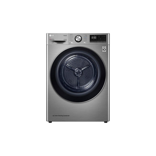 مجفف ملابس ال جي ، سعة 10.1 لتر ، بلاتنيوم - RH10V9PV2W