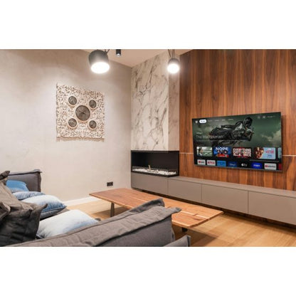 تلفزيون سمارت هاير ، مقاس 55 بوصة ، ليد ، دقة 4K UHD ، ببسريفر داخلي - H55K80EU