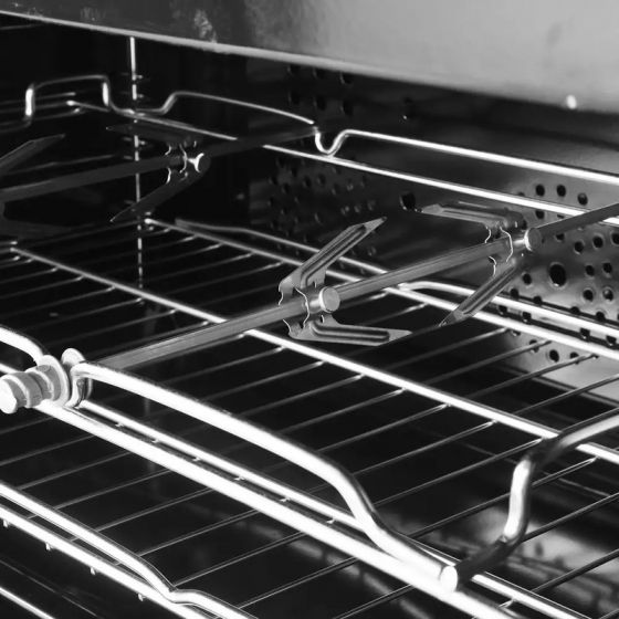بوتاجاز غاز يونيون اير i-Cook Auto Cook ، عدد 5 شعلة ، ستانلس ستيل