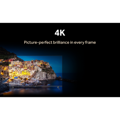 تلفزيون سمارت هاير ، مقاس 50 بوصة ، ليد ، دقة 4K UHD ، ببريسفر داخلي - H50K80EU