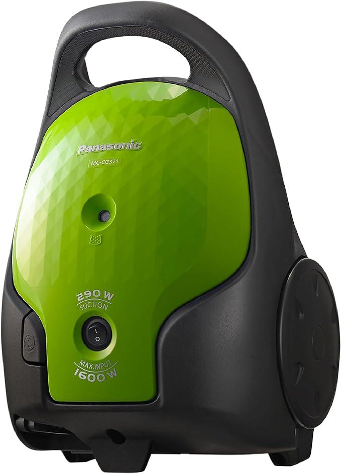 مكنسة كهربائية باناسونيك ، اسود واخضر - MC-CG371G349