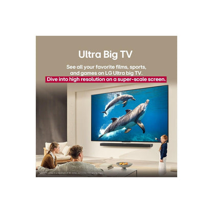 تلفزيون سمارت ال جي ، مقاس 65 بوصة ، QNED ، دقة 4K UHD ، بيسبرفر داخلي - 65QNED70A6A