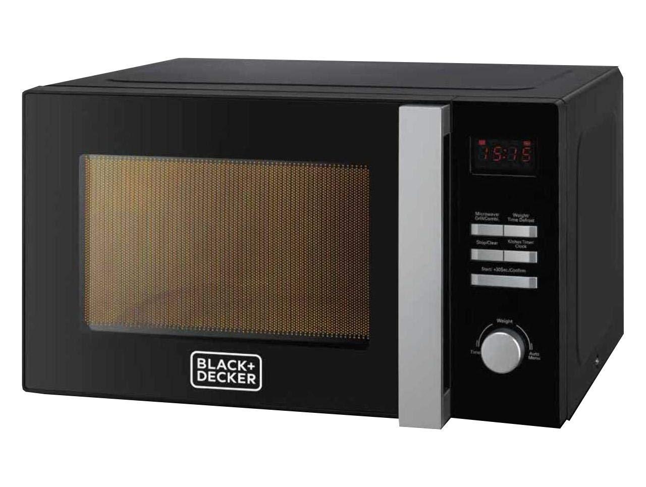 Black+Decker Microwave Grill, 28L, 900W, Black - MZ2800PG
