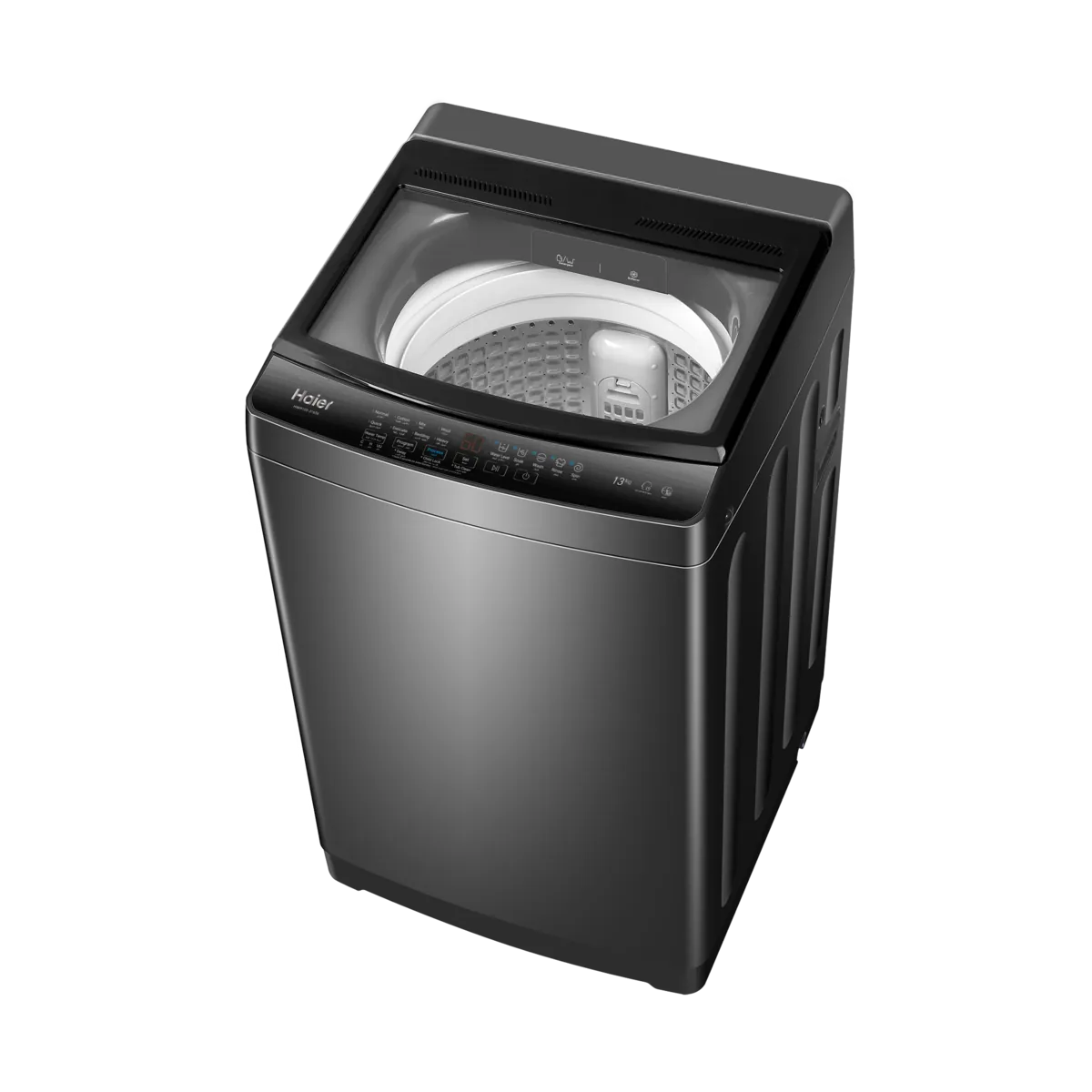 غسالة فوق اوتوماتيك هاير ، سعة 13 كجم ، فضي - HWM130-316S6