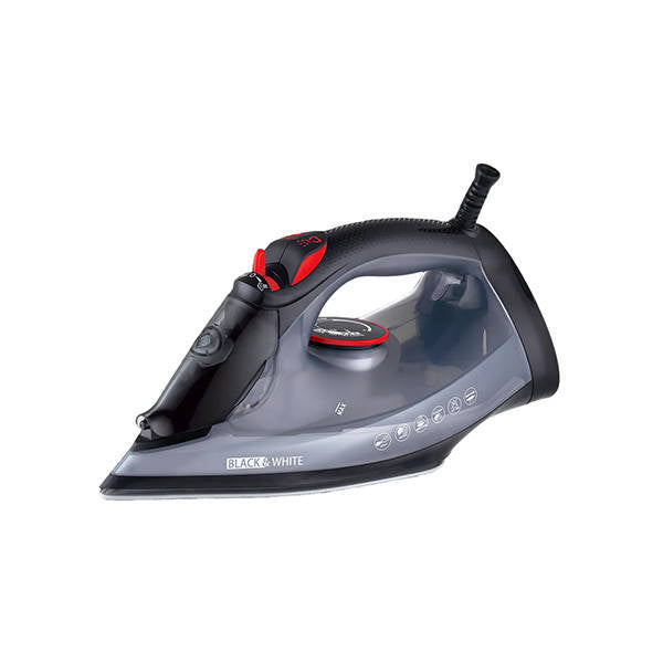 مكواة بخار بلاك اند وايت ، اسود - SI-2600
