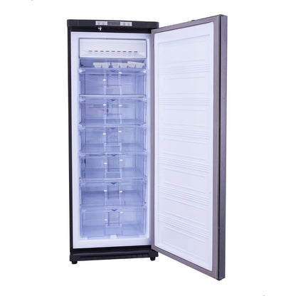 ديب فريزر رأسي كيريازي UGH0044N ، سعة 270 لتر ، اسود
