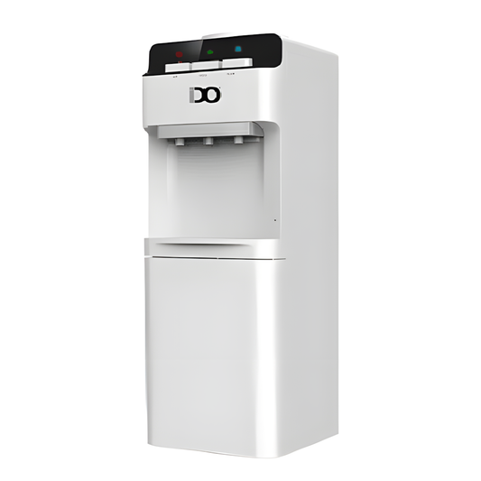مبرد مياه تحمبل علوي اي دو ، ساخن وبارد وفاتر ، 3 حنفية ، فضي - WD102NC-SV